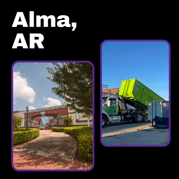 Rent a Dumpster in Alma, AR